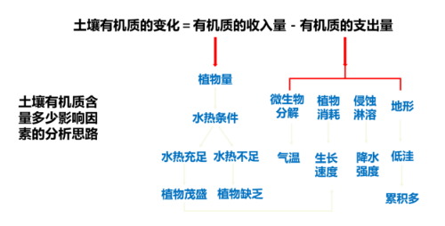 高考地理：土壤剖面、成土因素、土壤养护