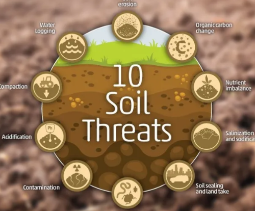 土壤面临的10 种威胁，水土流失排名第一!